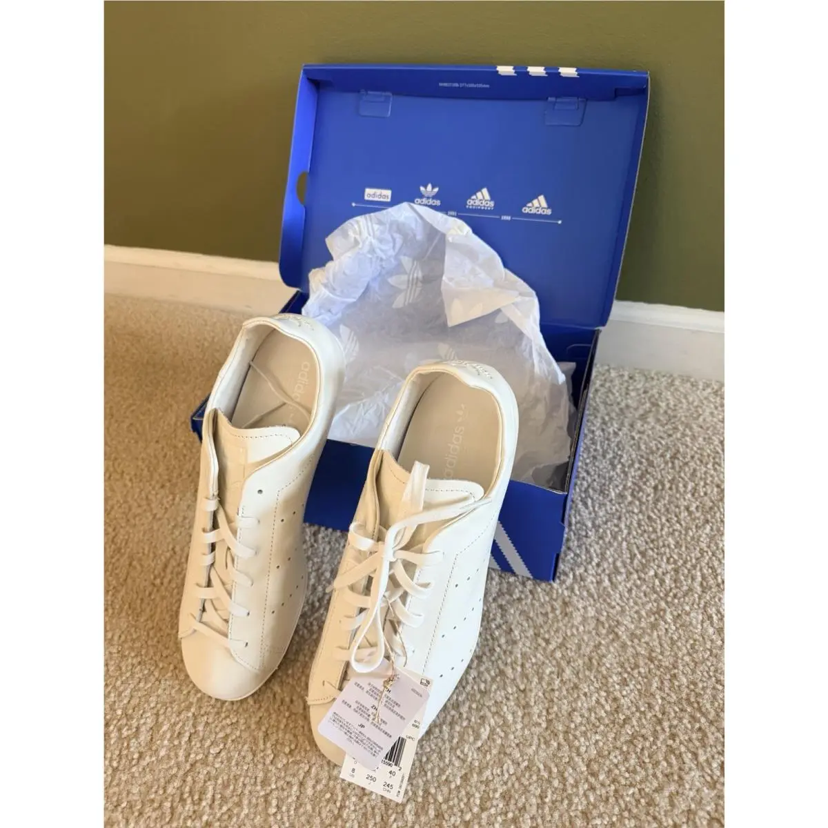 Adidas shoes - adidas Stan Smith - Stan Smith - JR5700 - White (UPC: 0197621155902) 7