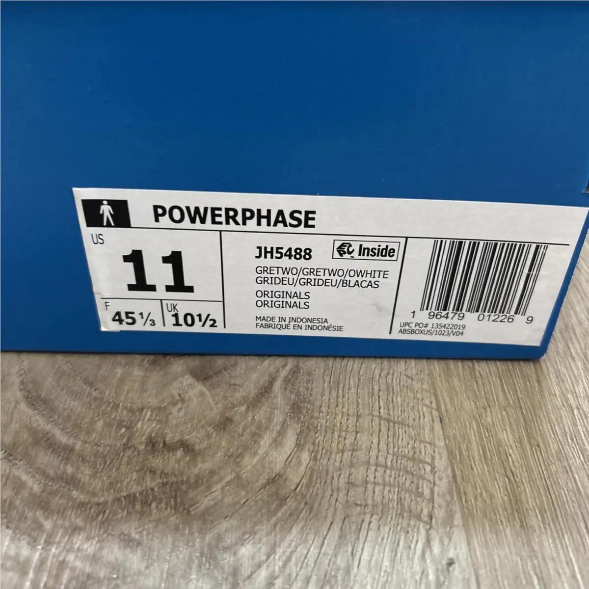 Adidas shoes - adidas Powerphase - Powerphase - JH5488 - Gray 9