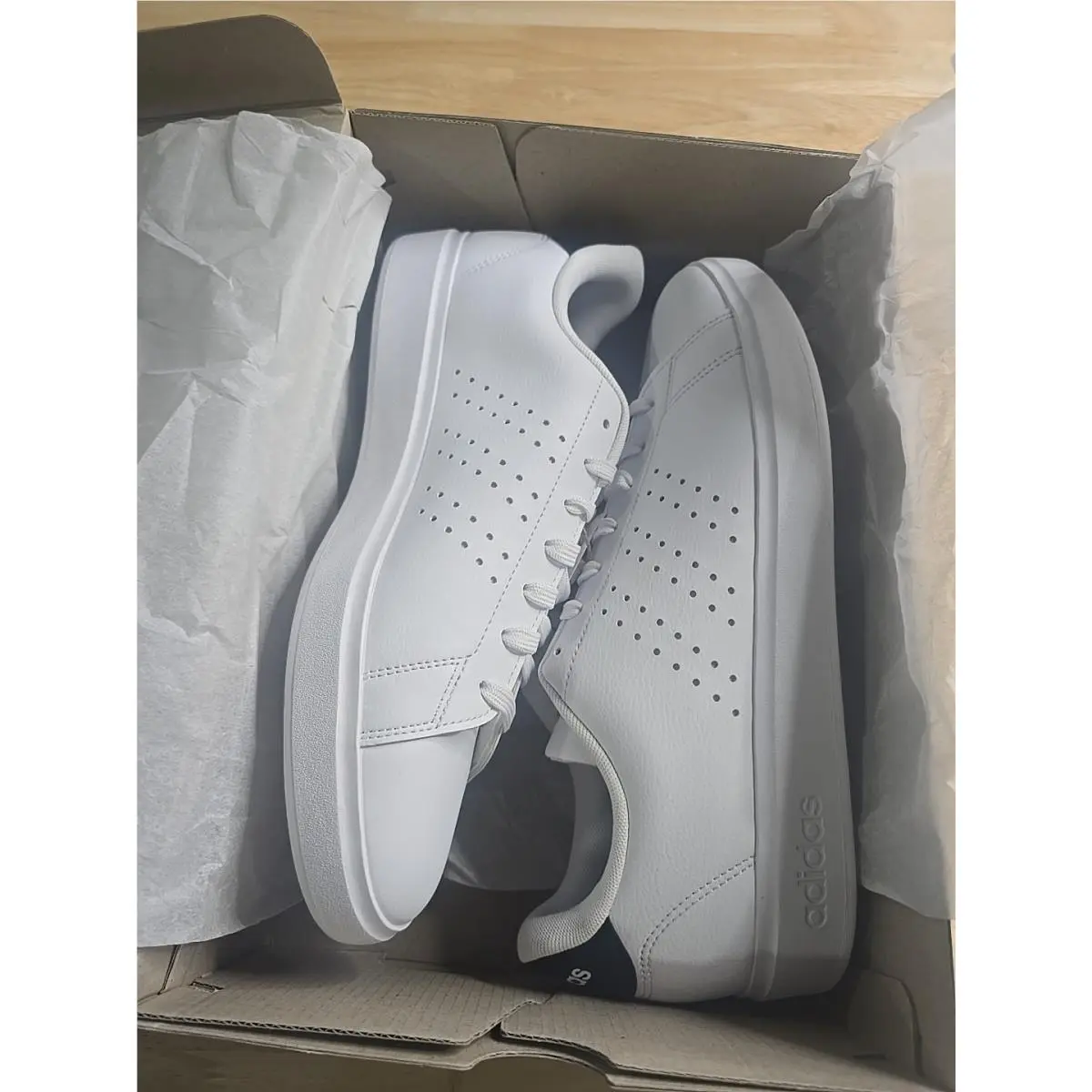 Adidas shoes - adidas Advantage - Advantage - White (UPC: 2190214450987) 4
