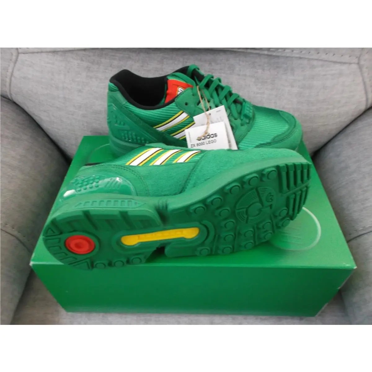 Adidas shoes - adidas ZX 8000 - FY7082 - Green (UPC: 4064046393836) 1
