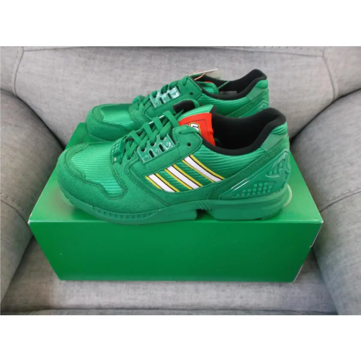 Adidas shoes - adidas ZX 8000 - FY7082 - Green (UPC: 4064046393836) 4