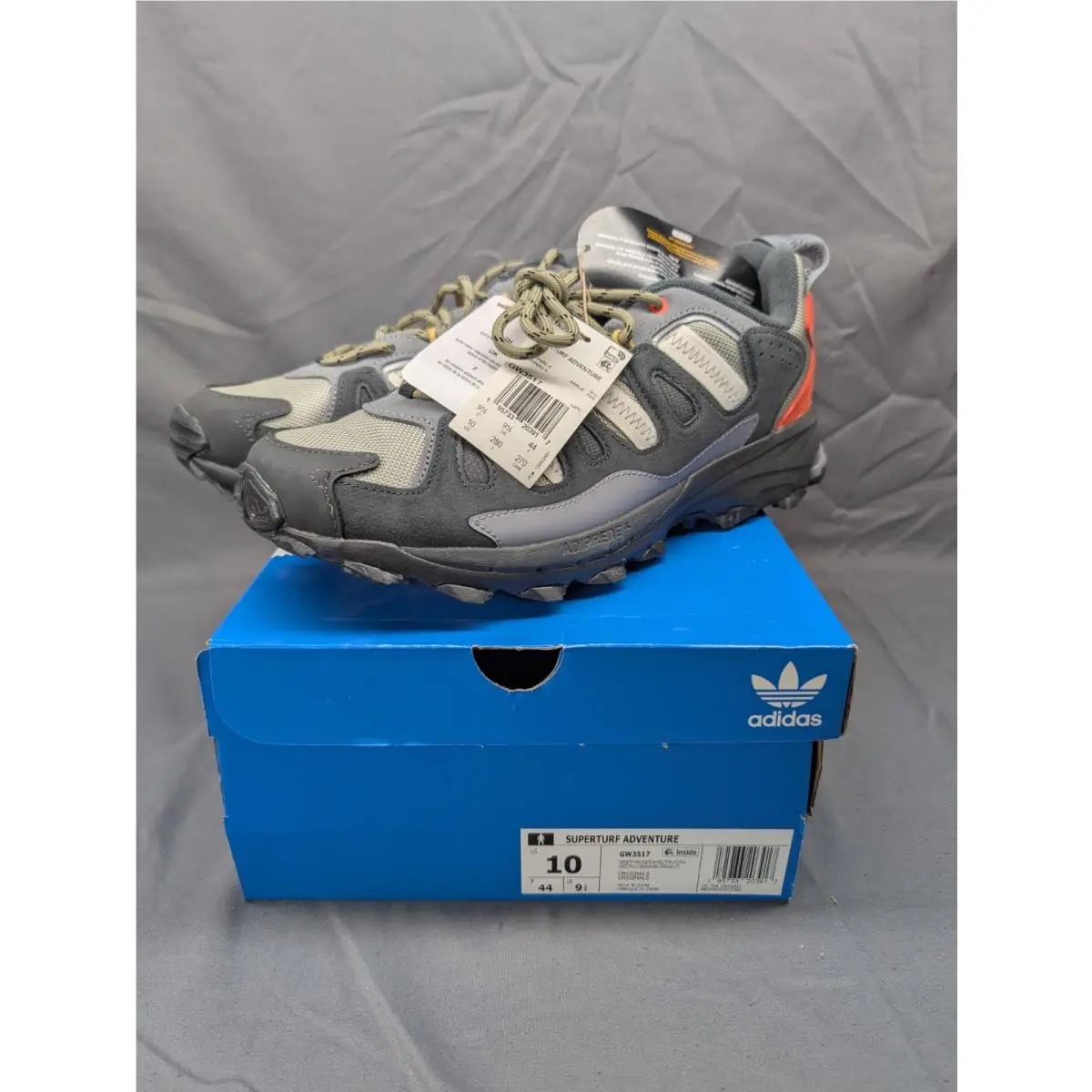 Adidas Superturf Adventure Grey Sesame Orange - GW3517