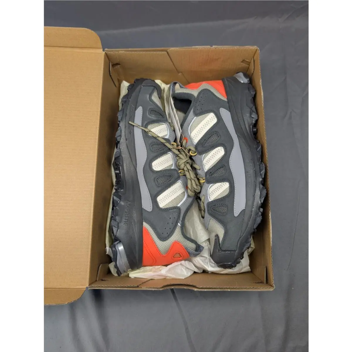 Adidas shoes - GW3517 - GW3517 - Light Gray/Dark Gray/Orange/White 5
