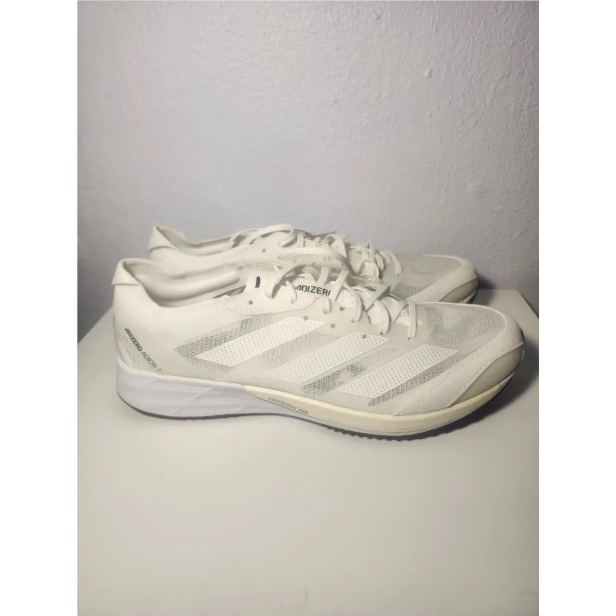 Adidas shoes - adidas Adizero Adios 7 - Adizero Adios - GY2588 - White 0