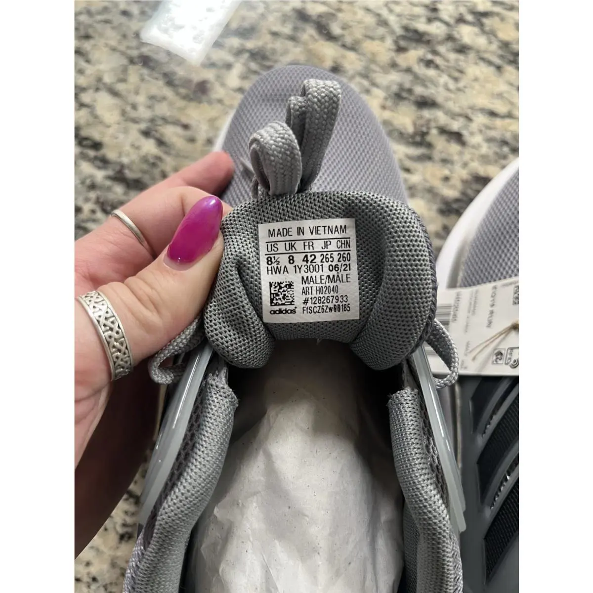 Adidas shoes - adidas EQ19 - H02040 - Gray 2