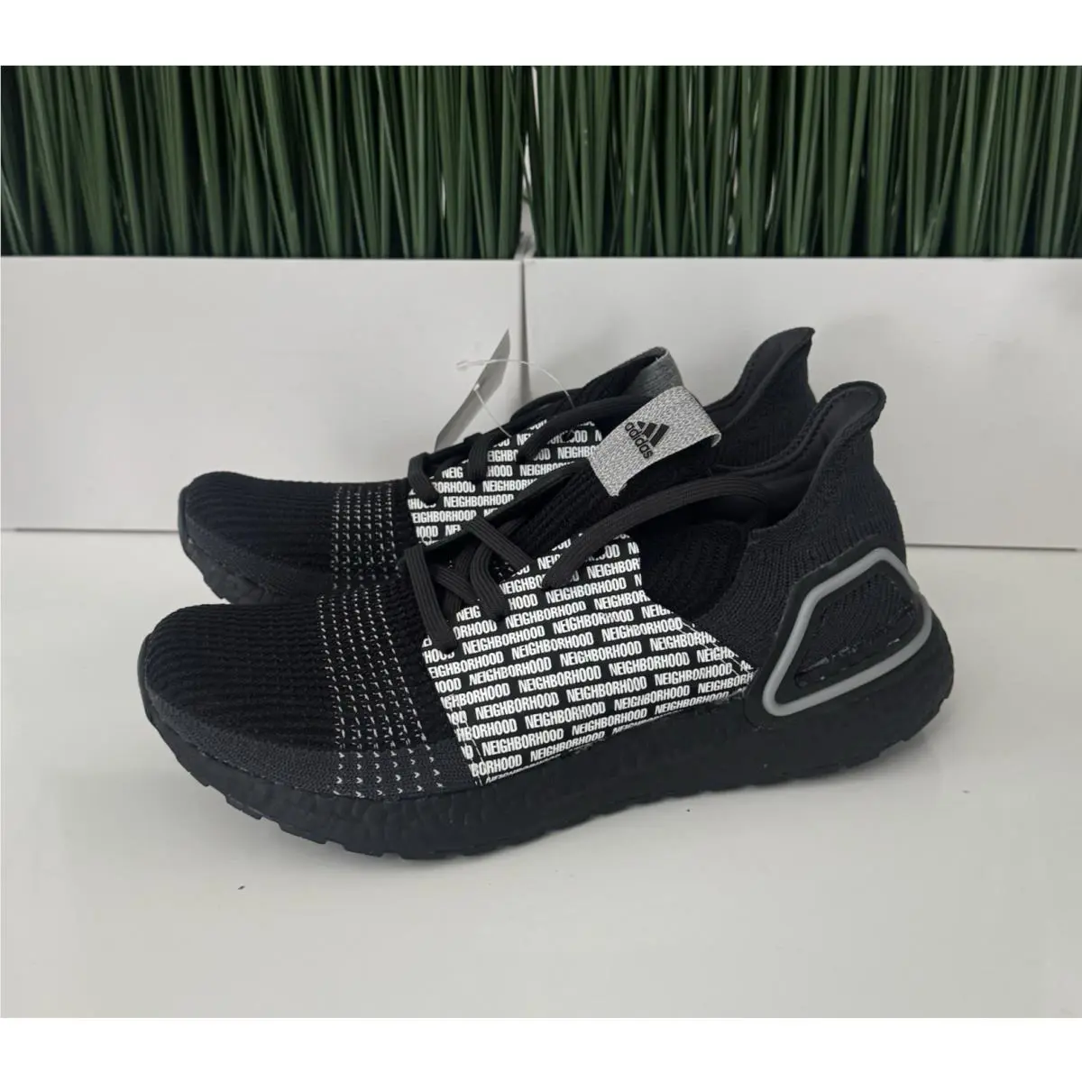 Adidas Ultraboost 19 Nby Neighborhood Black White Shoes FU7312 Mens Size 8