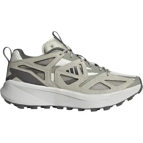 Adidas Men`s Kantai Trail Sneaker Cloud White/charcoal/putty Grey Size:8 US