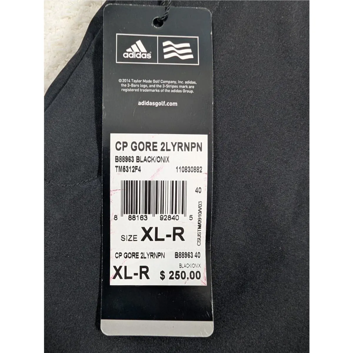 Adidas clothing - Adidas GTX - GTX - Black 1