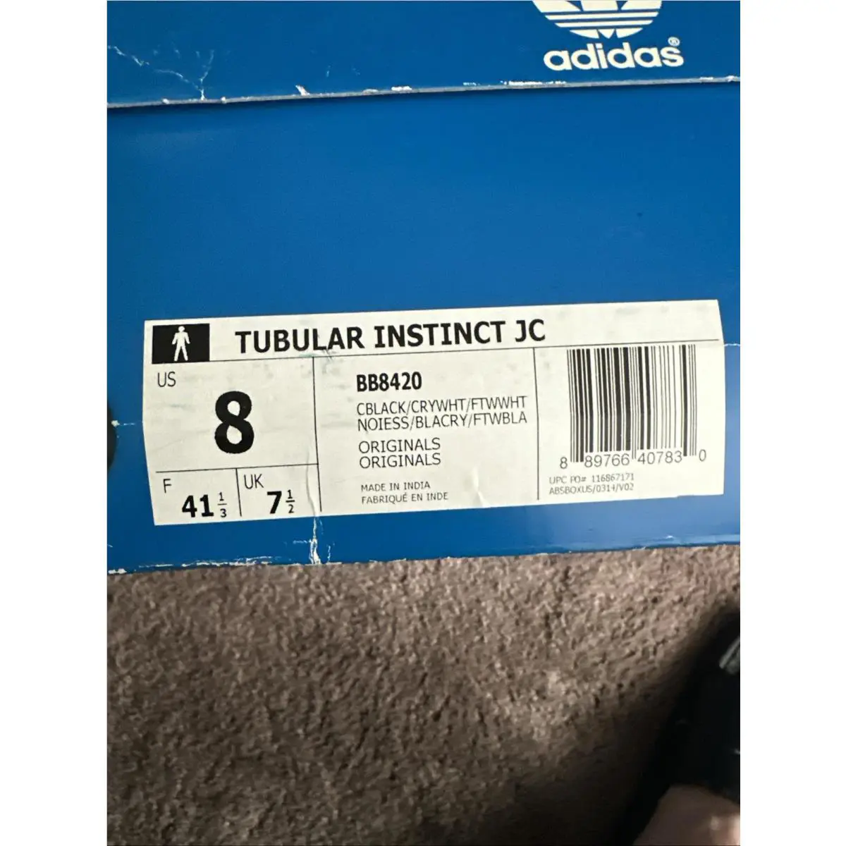 Adidas shoes - adidas Tubular Instinct - Tubular Instinct - BB8420 - Black (UPC: 0889766407830) 4