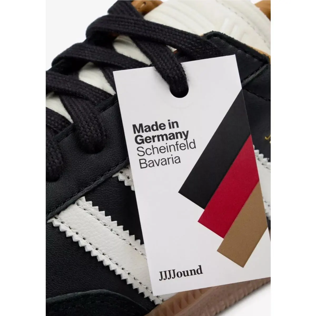 Adidas shoes - adidas Samba OG JJJJound Black - ID8707 - Core Black/Crystal White/Gum 2