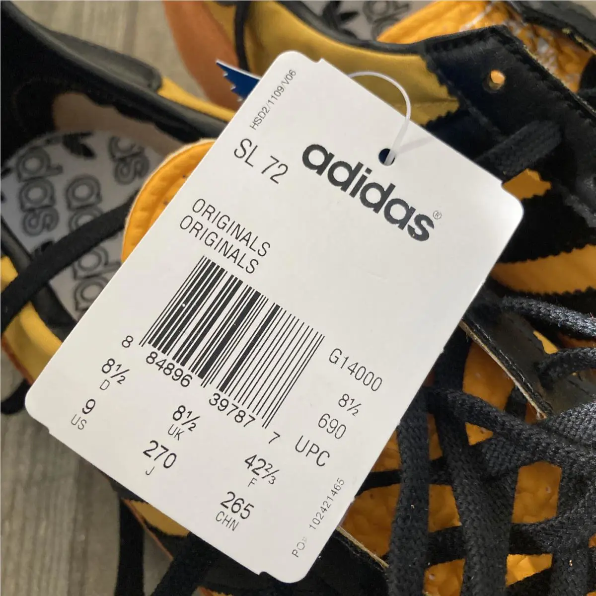 Adidas shoes - adidas SL 72 - Orange 1