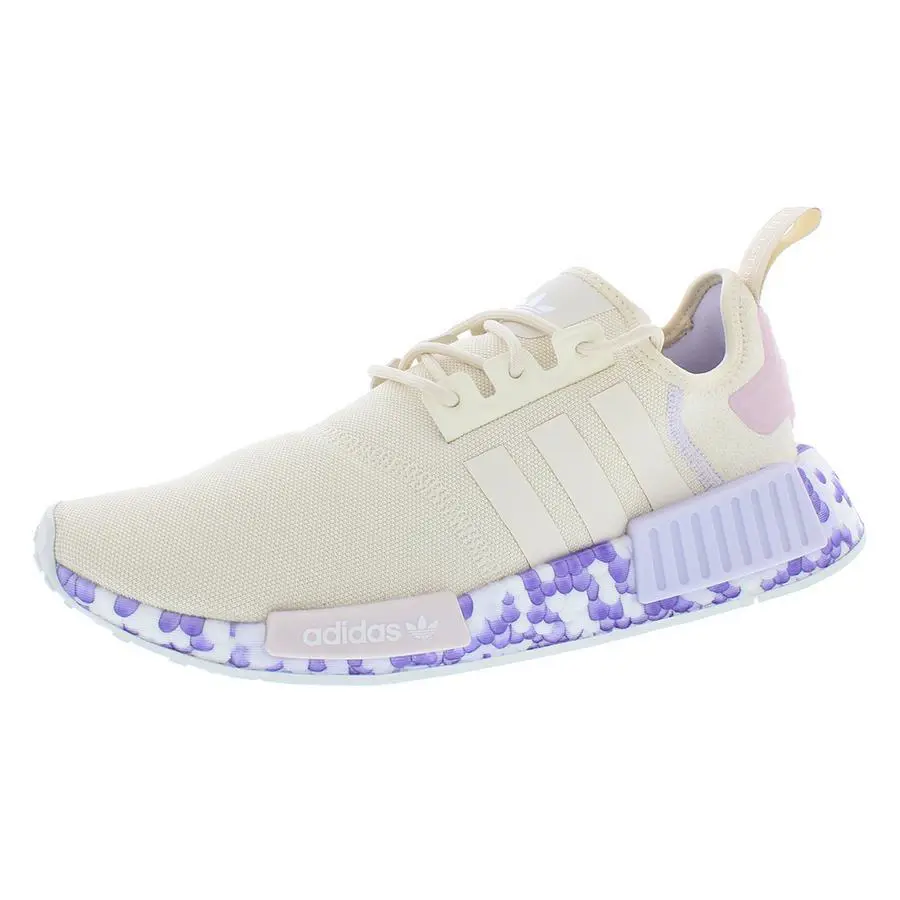 Adidas shoes - Beige/White/Purple, Main: Beige (UPC: 195734361548) 3