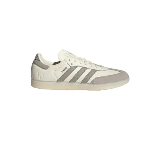 Adidas Men`s Samba Messi Cream Whitelight Brown/gold Met. 4.5 Us-new - Gold