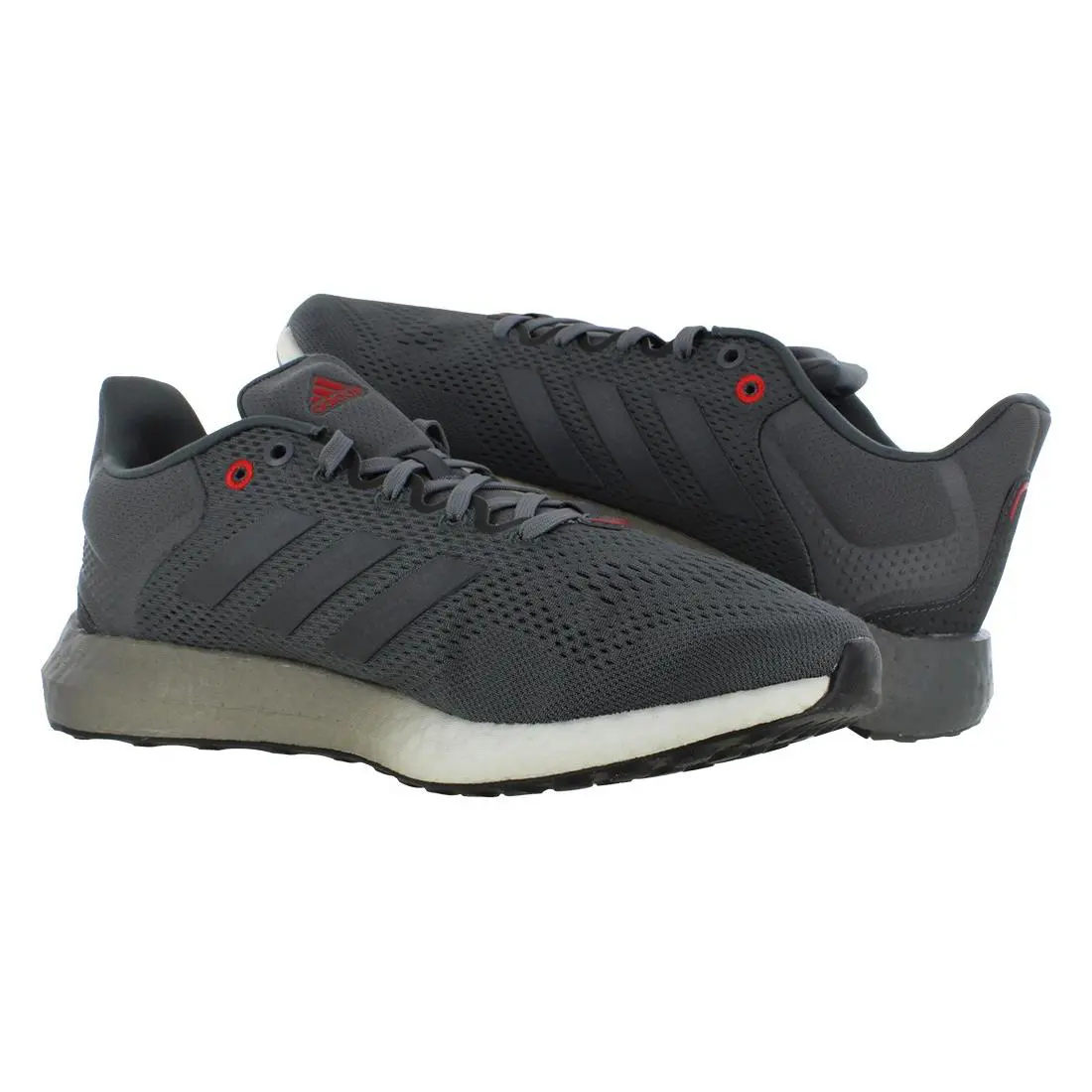 Adidas shoes - Grey Five/Vivid Red, Full: Grey Five/Vivid Red (UPC: 195736589339) 1