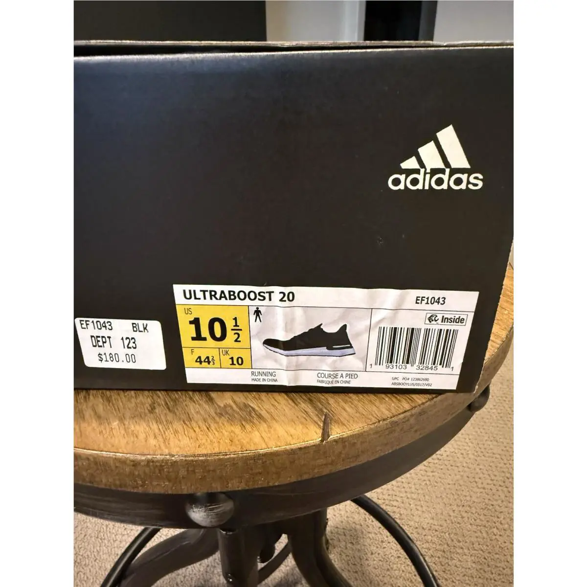 Adidas shoes - adidas UltraBoost 20 - UltraBoost - EF1043 - Black 6