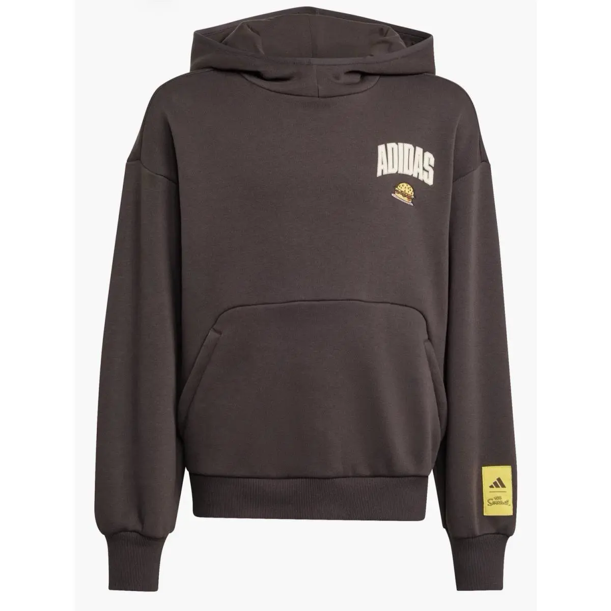 Adidas The Simpsons Kids` Krusty Burger Graphic Hoodie. Size Large Kids