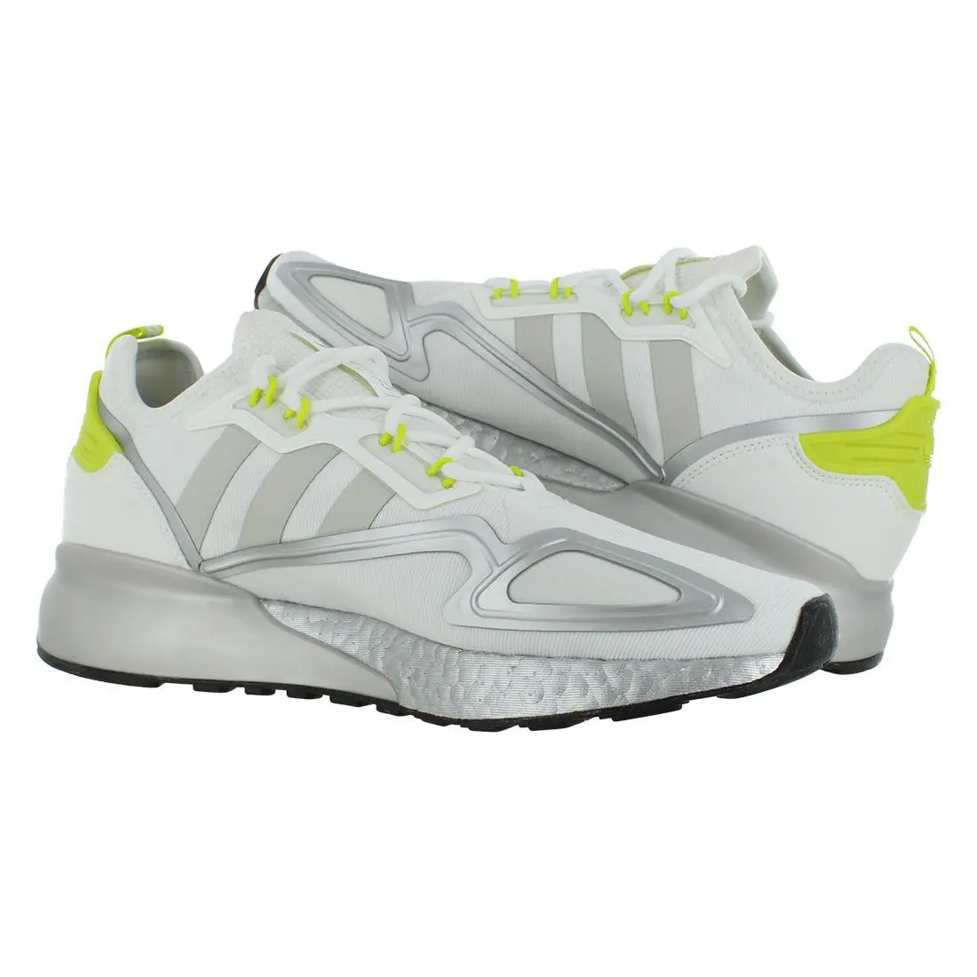 Adidas shoes - Cloud White/Grey One/Acid Yellow, Full: Cloud White/Grey One/Acid Yellow (UPC: 194819923572) 1