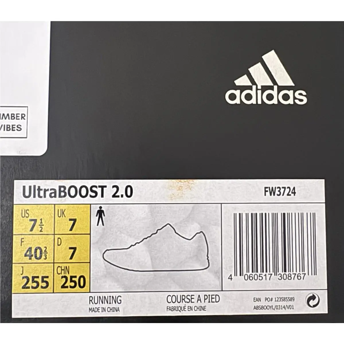 Adidas shoes - adidas UltraBoost 2.0 - UltraBoost - FW3724 - Black 6