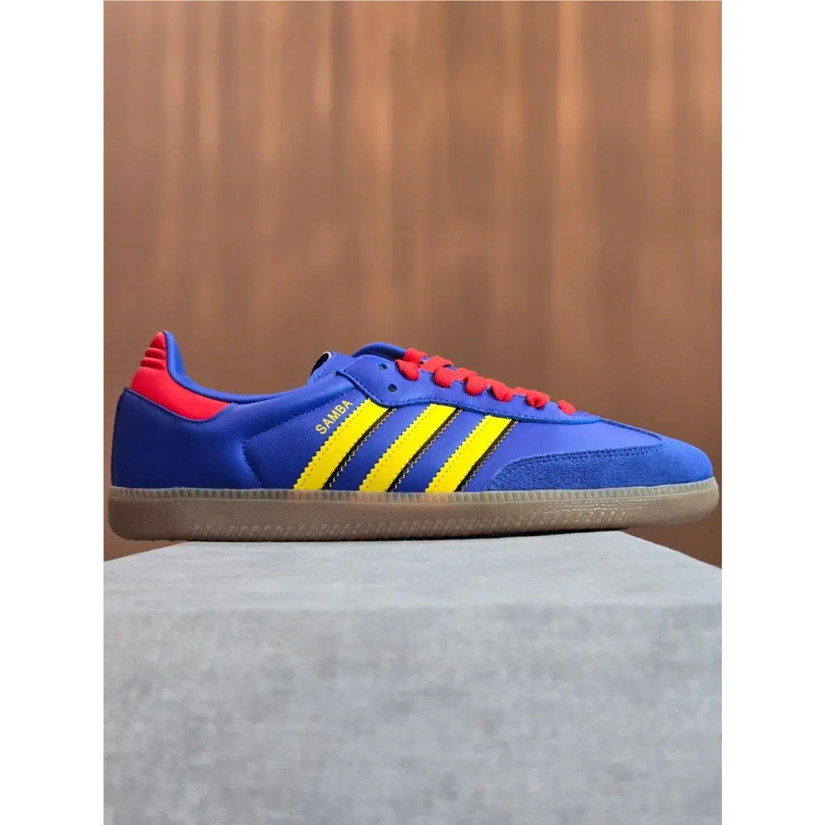 Adidas Samba Licensed Club América - Blue Yellow Red KJ3531 9.5M 10.5W