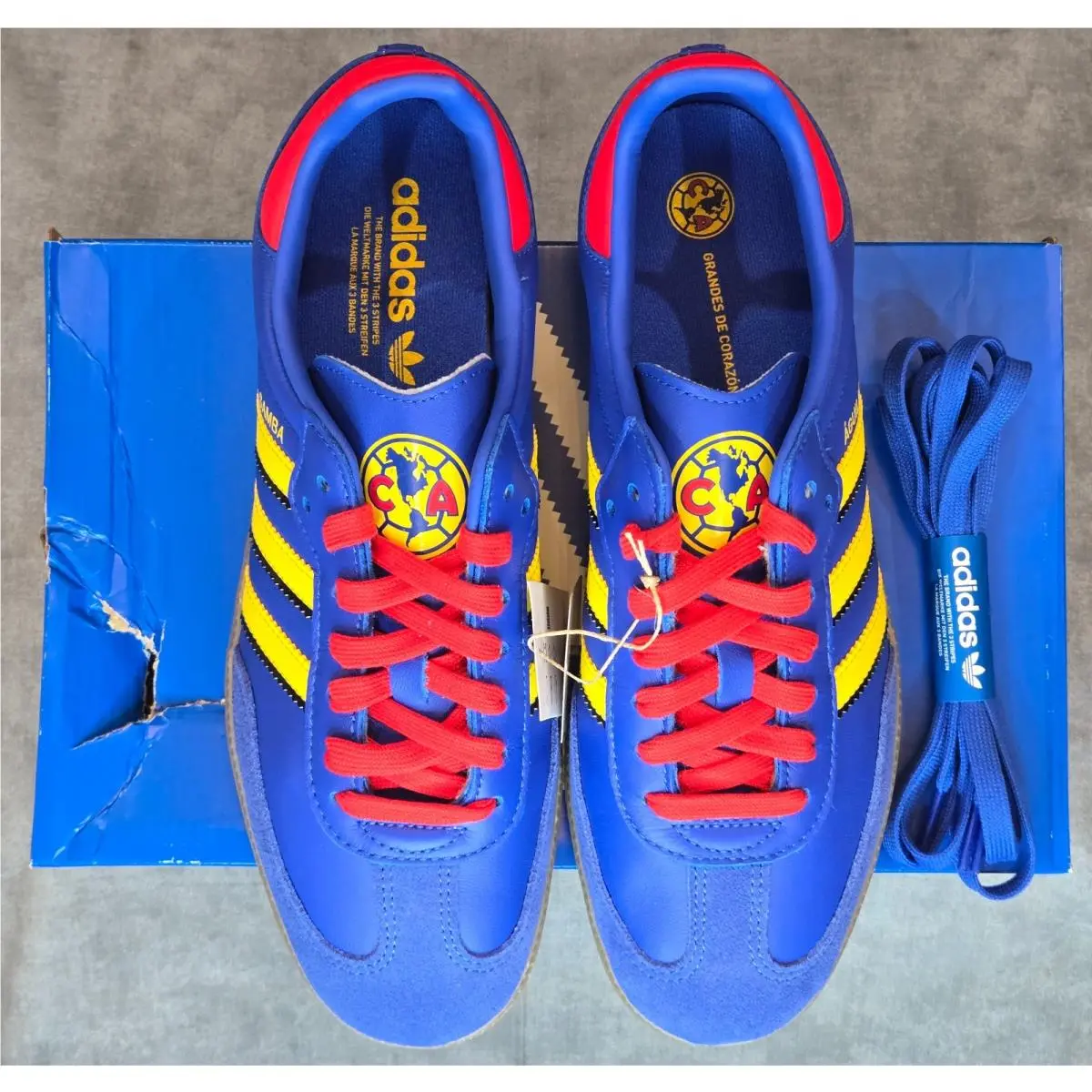 Adidas shoes - adidas Samba - Samba - KJ3531 - Blue 4