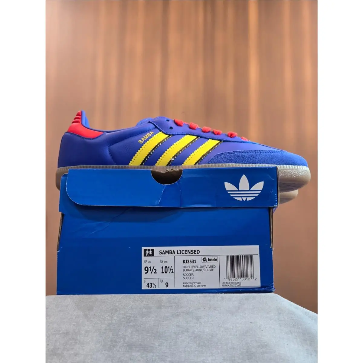 Adidas shoes - adidas Samba - Samba - KJ3531 - Blue 5