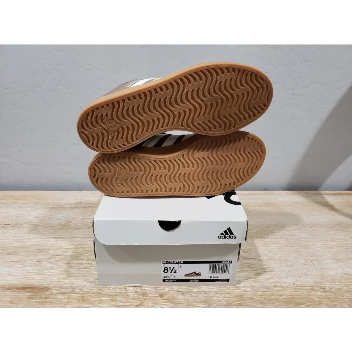 Adidas shoes - Adidas VL Court 3.0 - Court - JI1247 - Brown 4