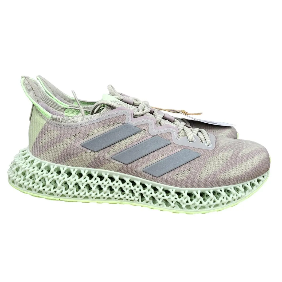 Adidas Running Shoes Womens 8 Putty Grey ID3499 4DFWD 3 W Comfort Trainer