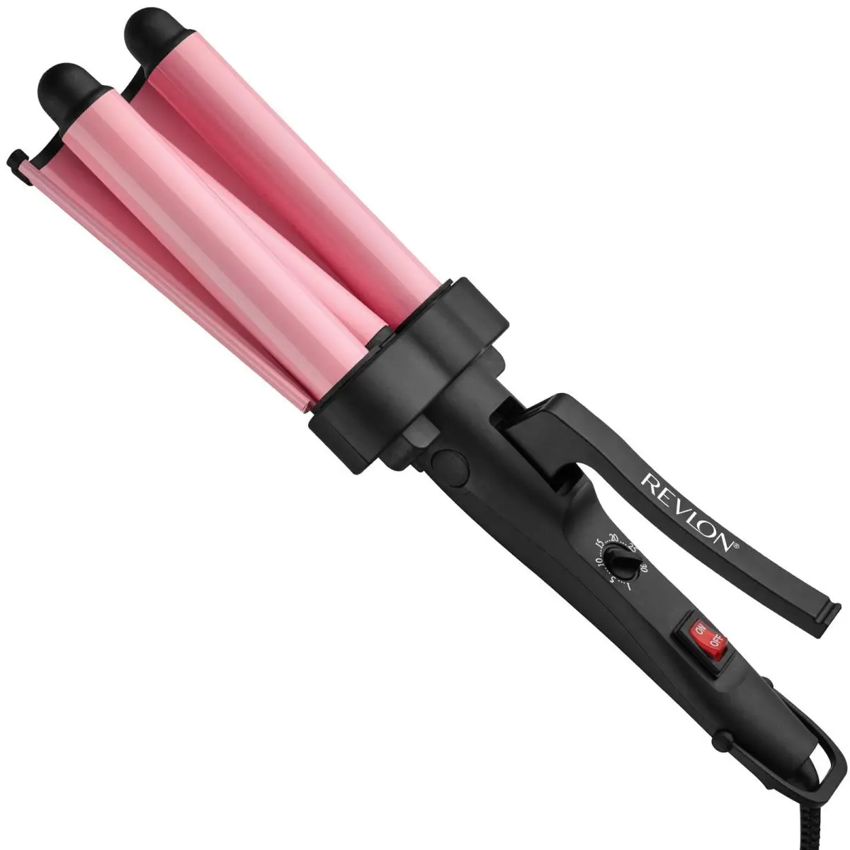 Revlon 3 Barrel Jumbo Hair Waver Pink