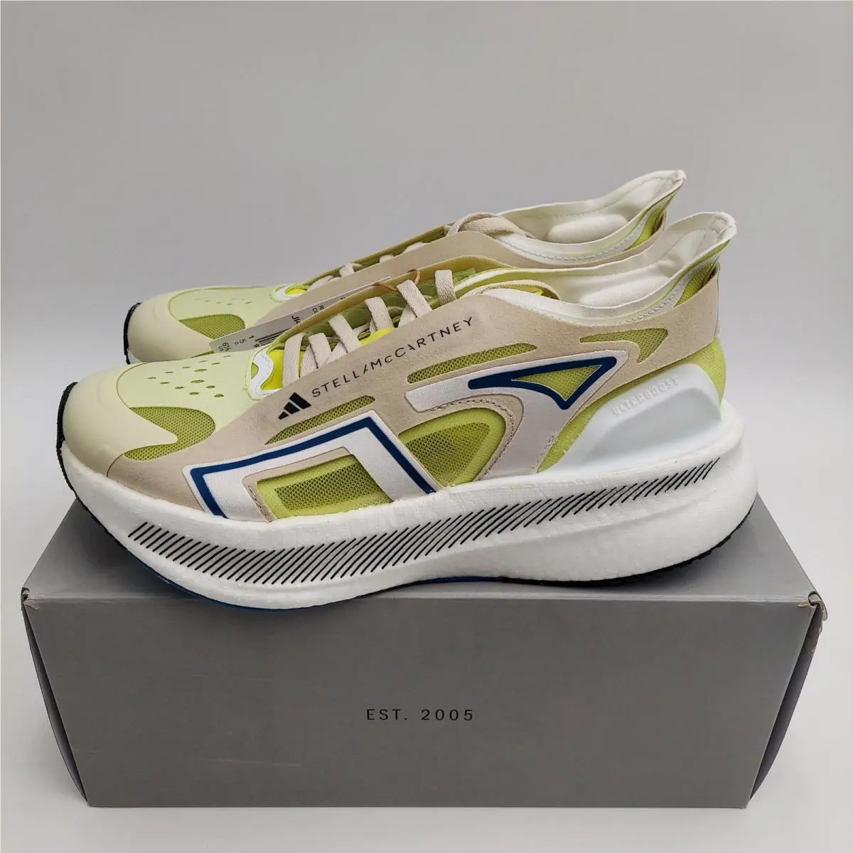 Adidas Stella Mccartney Ultraboost 5 Women 6.5 Yellow Running Shoes JI4358