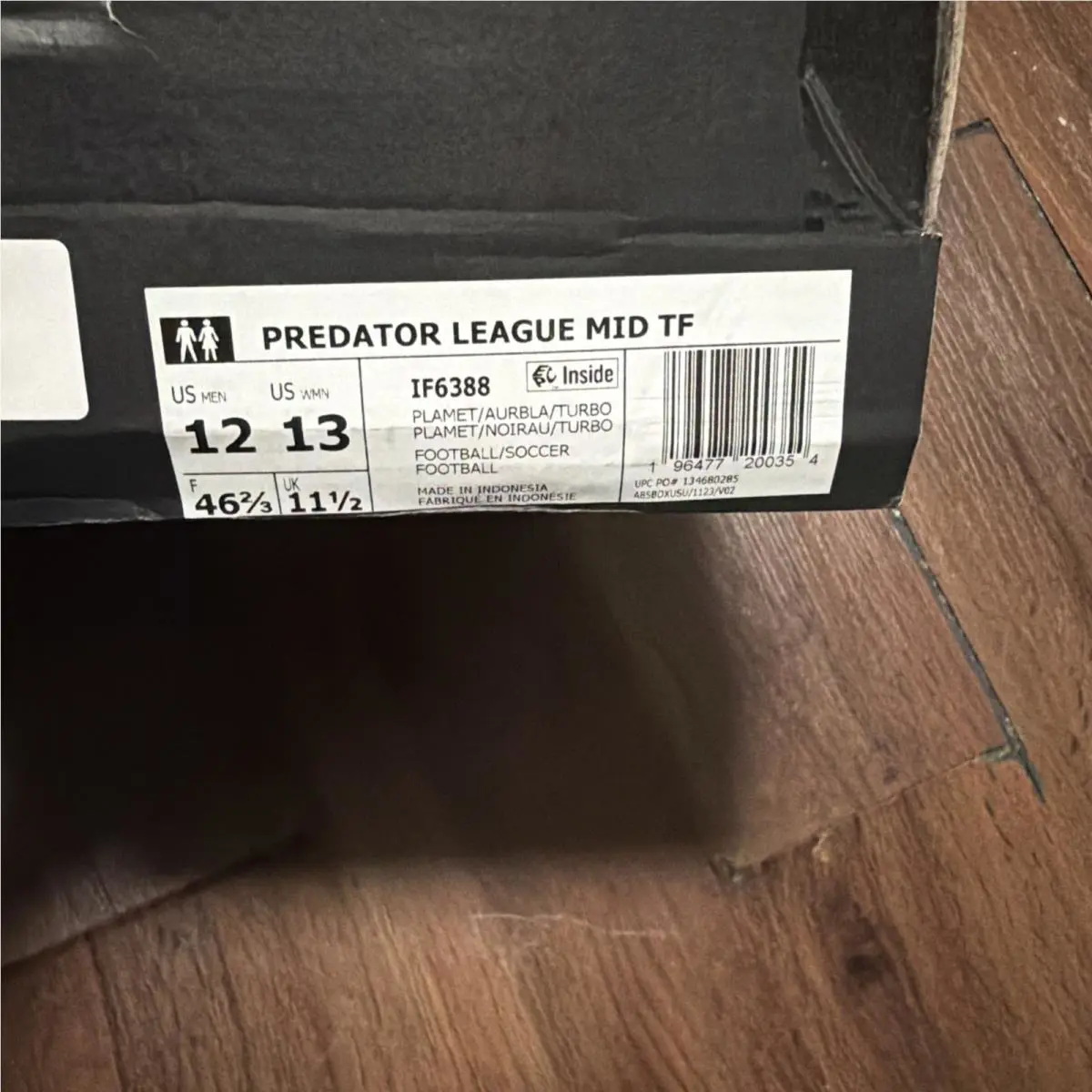Adidas shoes - Adidas predator League TF - predator League - IF6376 - Platinum Metallic / Aurora Black / Turbo 4