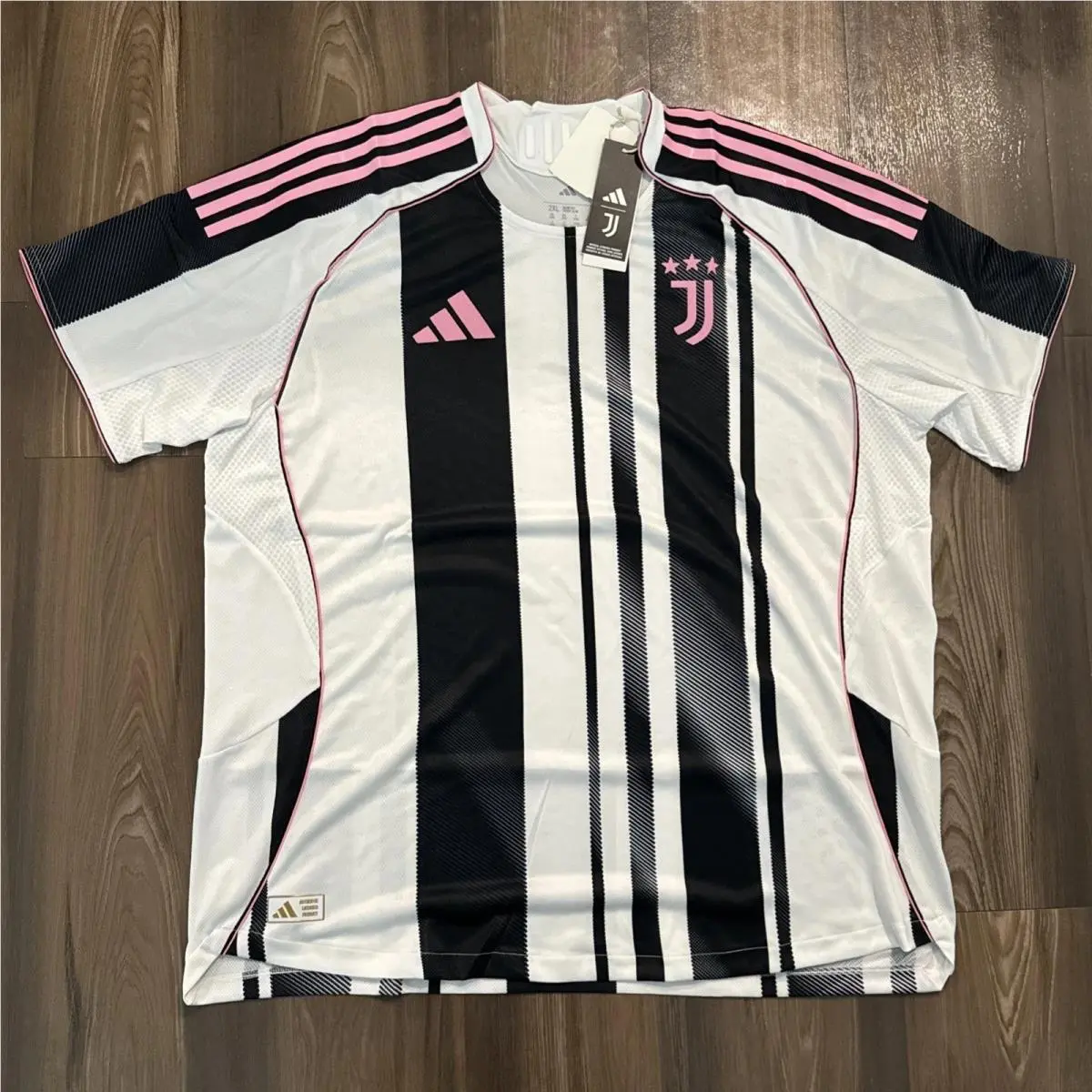 Adidas 25/26 Juventus Home Player Soccer Jersey White JJ4314 Men`s 2XL