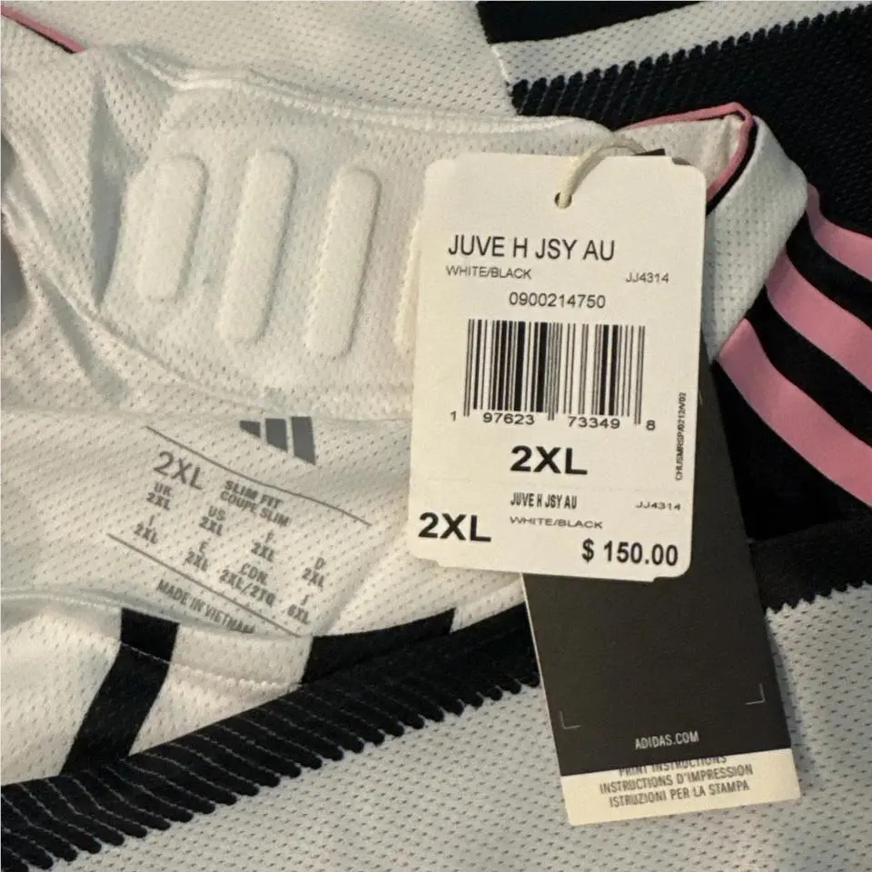 Adidas clothing - Adidas 25/26 Juventus Home - Juventus Home - HJ2887 010 CJ5459 JJ4314 - White 3