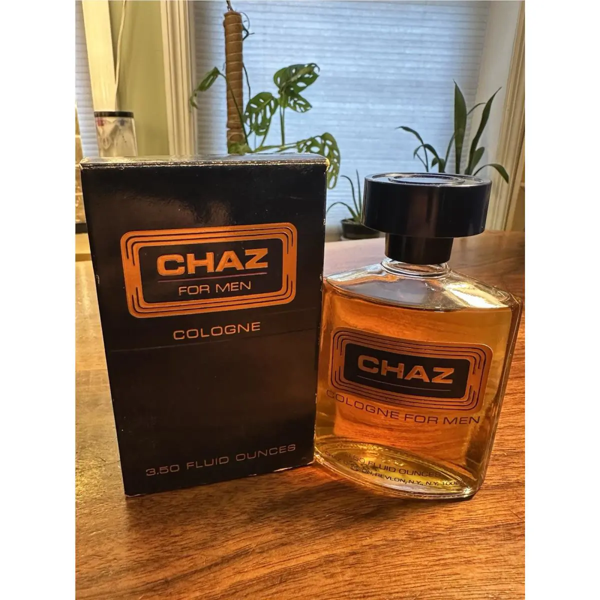 ⭐ Nos Revlon Chaz Cologne 3.5oz