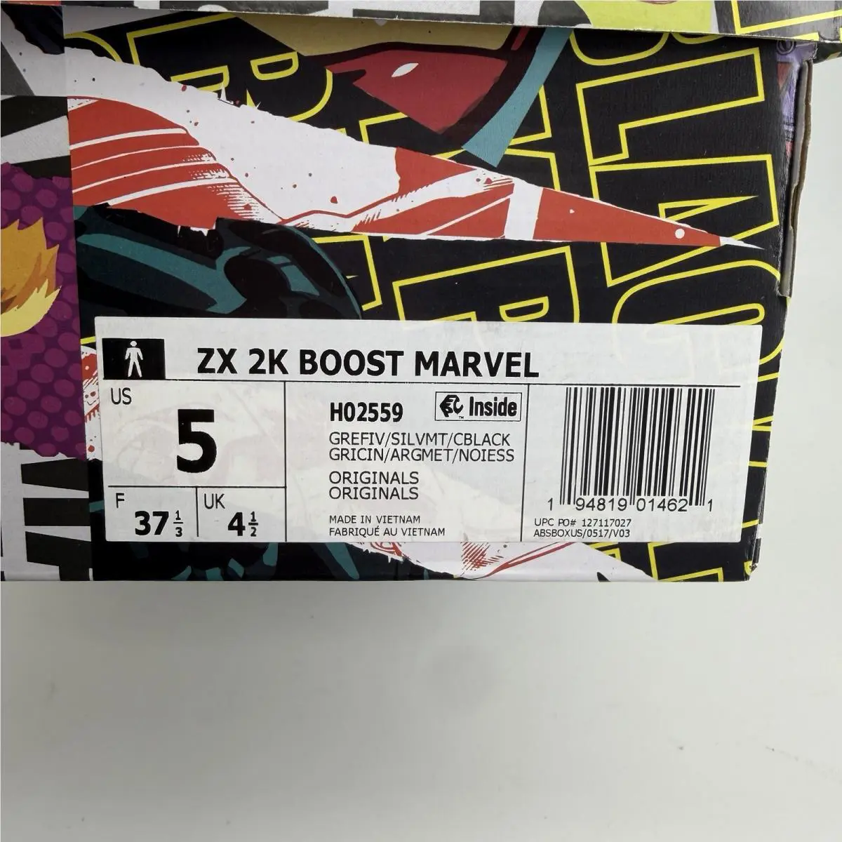 Adidas shoes - ADIDAS X AVENGERS ZX 2K BOOST MARVEL - Multicolor 4