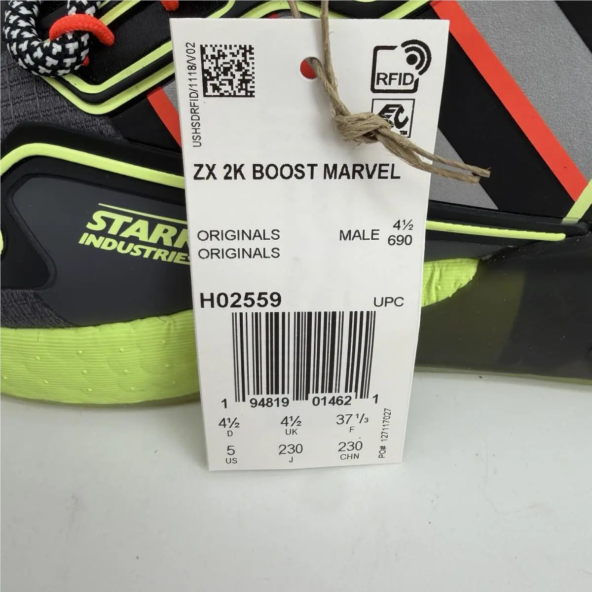 Adidas shoes - ADIDAS X AVENGERS ZX 2K BOOST MARVEL - Multicolor 6