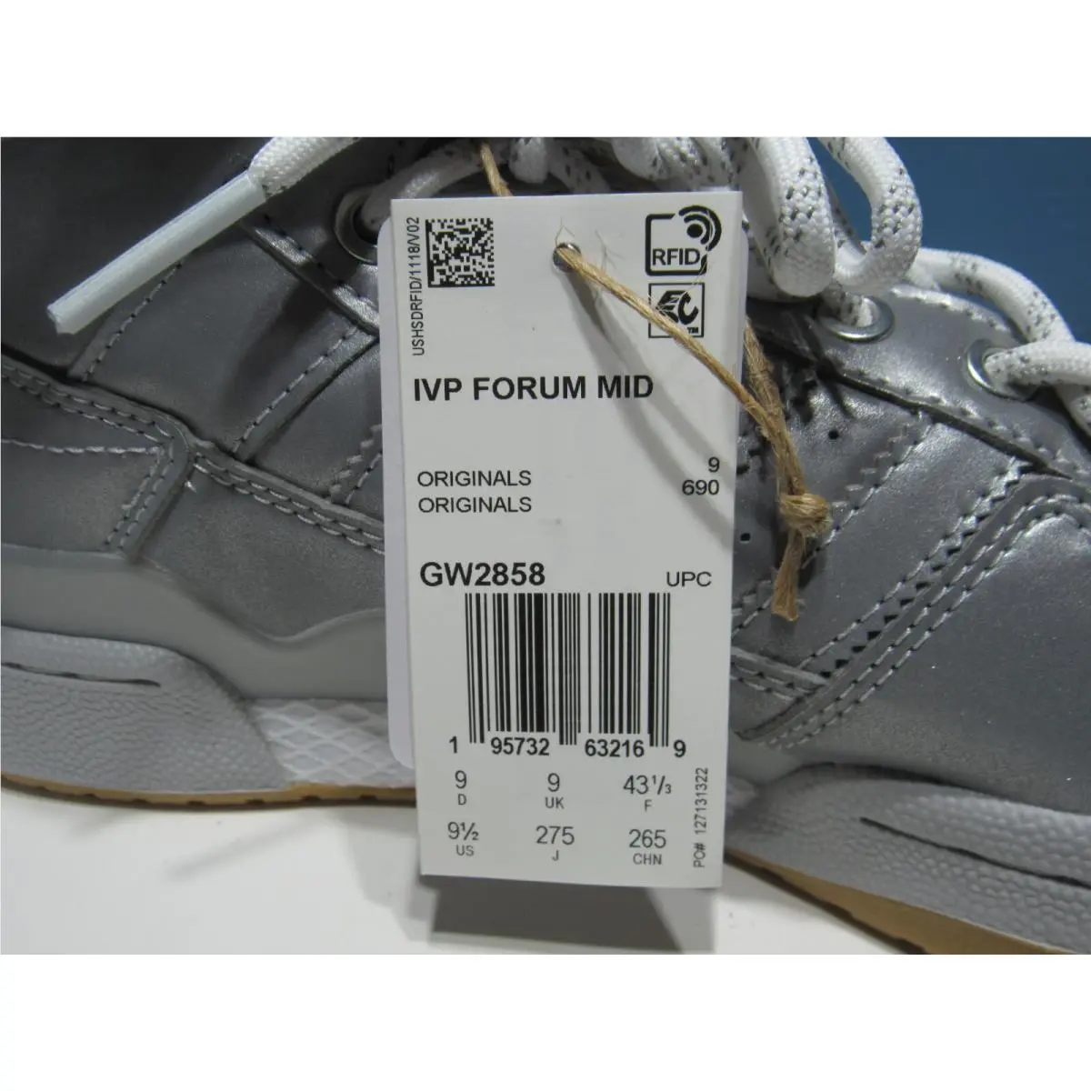Adidas shoes - Adidas Ivy Park - Ivy Park - Gw2858 - Silver 8