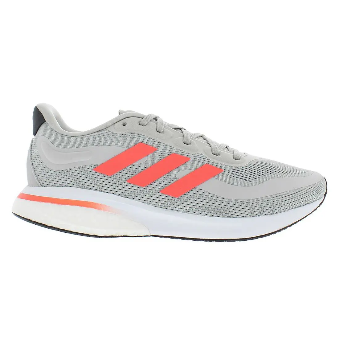 Adidas Supernova Mens Shoes Size 12.5 Color: Grey/red - Grey/Red, Main: Grey