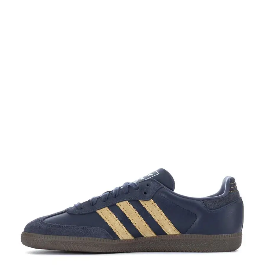 Adidas shoes - adidas Samba OG - Samba - Shadow Navy/Golden Beige/Gum - JR0894 0