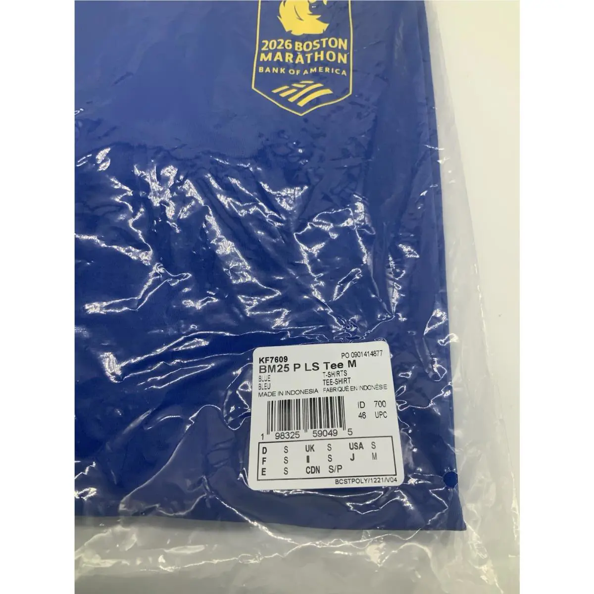 Adidas clothing - Boston Marathon 2026 - Boston Marathon - Blue 0
