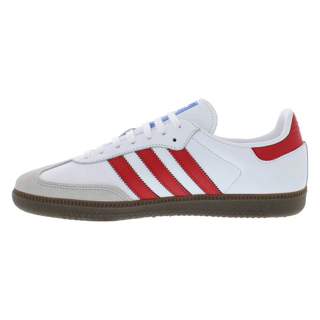 Adidas shoes - Cloud White/Scarlett/Blue, Main: White (UPC: 196469368314) 1
