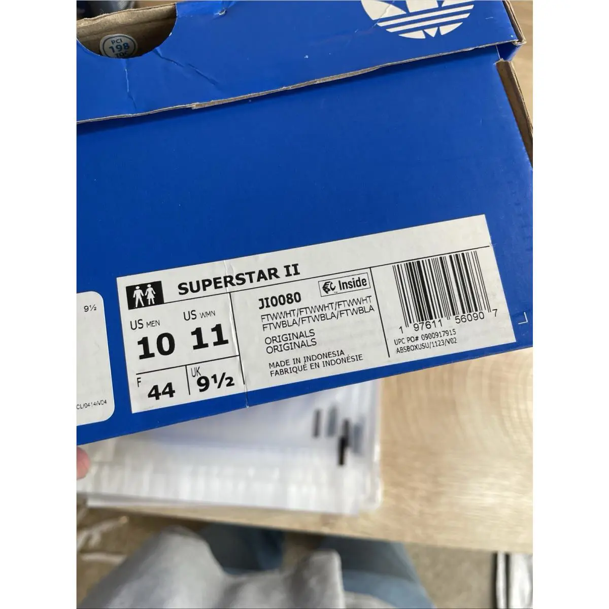 Adidas shoes - Adidas Superstar II J10080 - Superstar - J10080 - White (UPC: 197611560907) 9