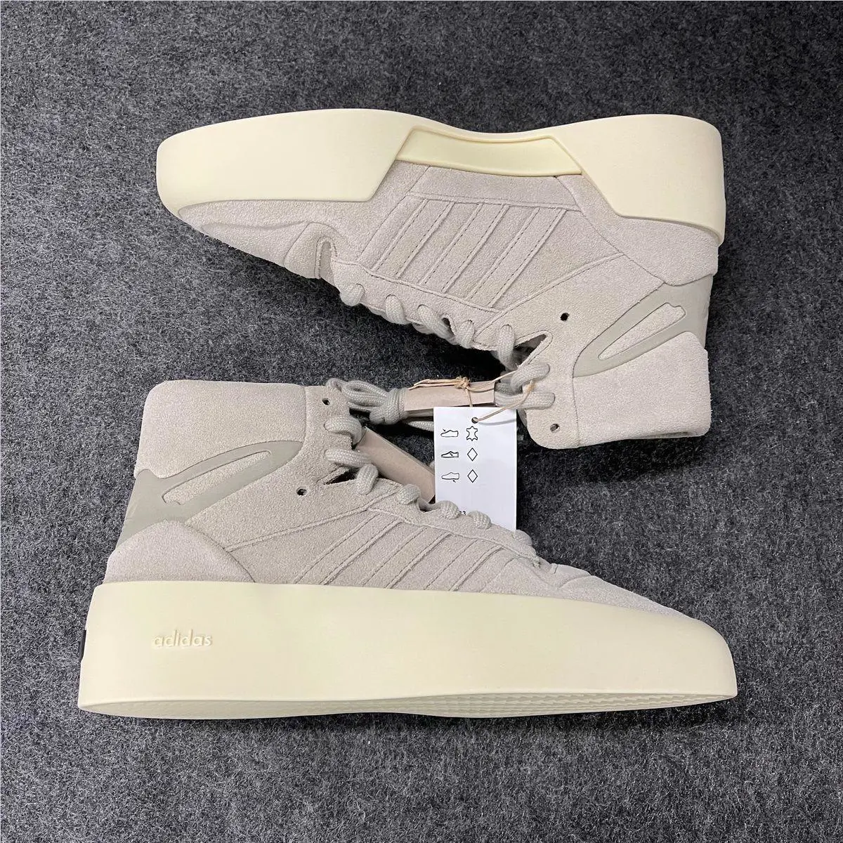 Adidas shoes - VS192572 - vs-192572 - Beige (UPC: 197607006136) 5