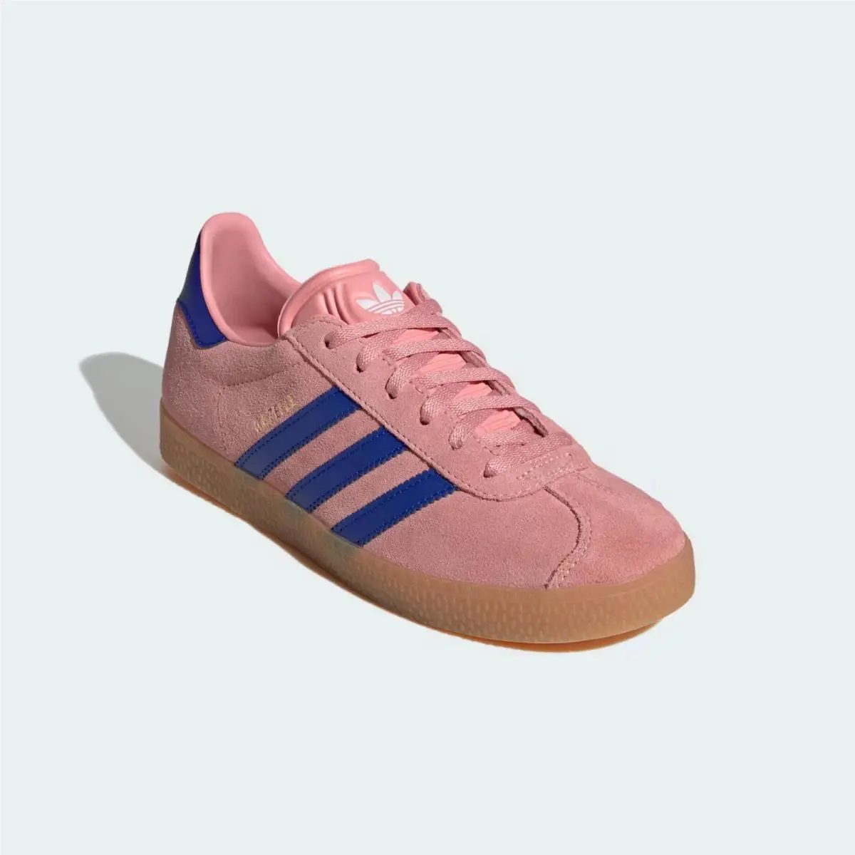 Adidas Big Kid 5.5 Gazelle J Pink/navy IG9153