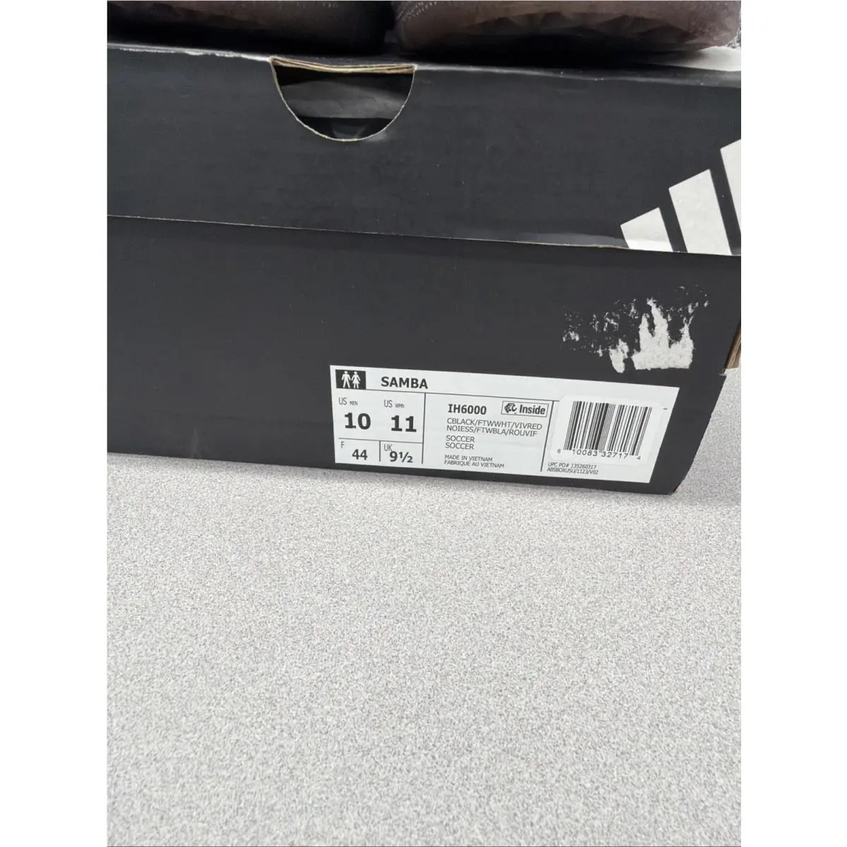 Adidas shoes - adidas Samba - Samba - IH600 - CORE BLACK/CLOUD WHITE/VIVRED (UPC: 0810083327174) 0