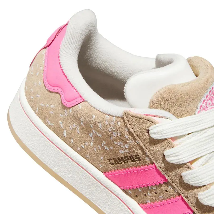 Adidas shoes - Adidas Campus Double 00s - Campus Double - (Dia De Muertos) Cream/Pink - JQ2103 5