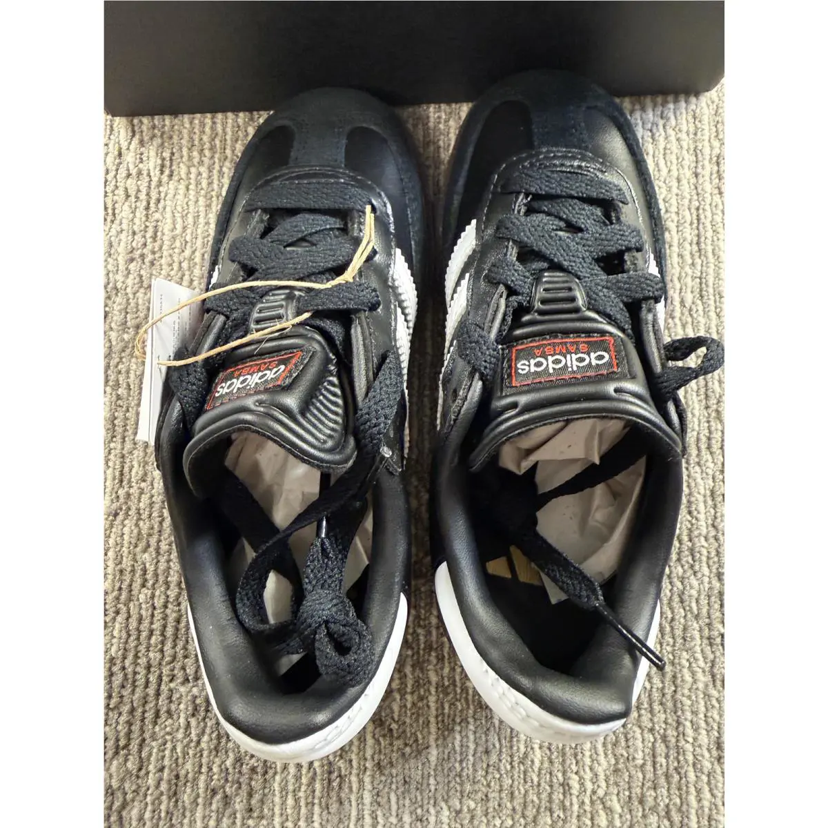 Adidas shoes - adidas Samba J - Samba - Black 4