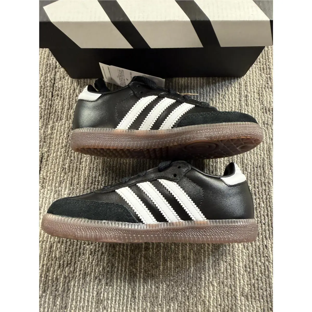 Adidas shoes - adidas Samba J - Samba - Black 5