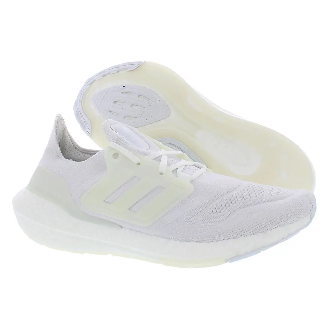 Adidas Ultraboost 22 Womens Shoes Size 11 Color: White/silver - White/Silver, Main: White