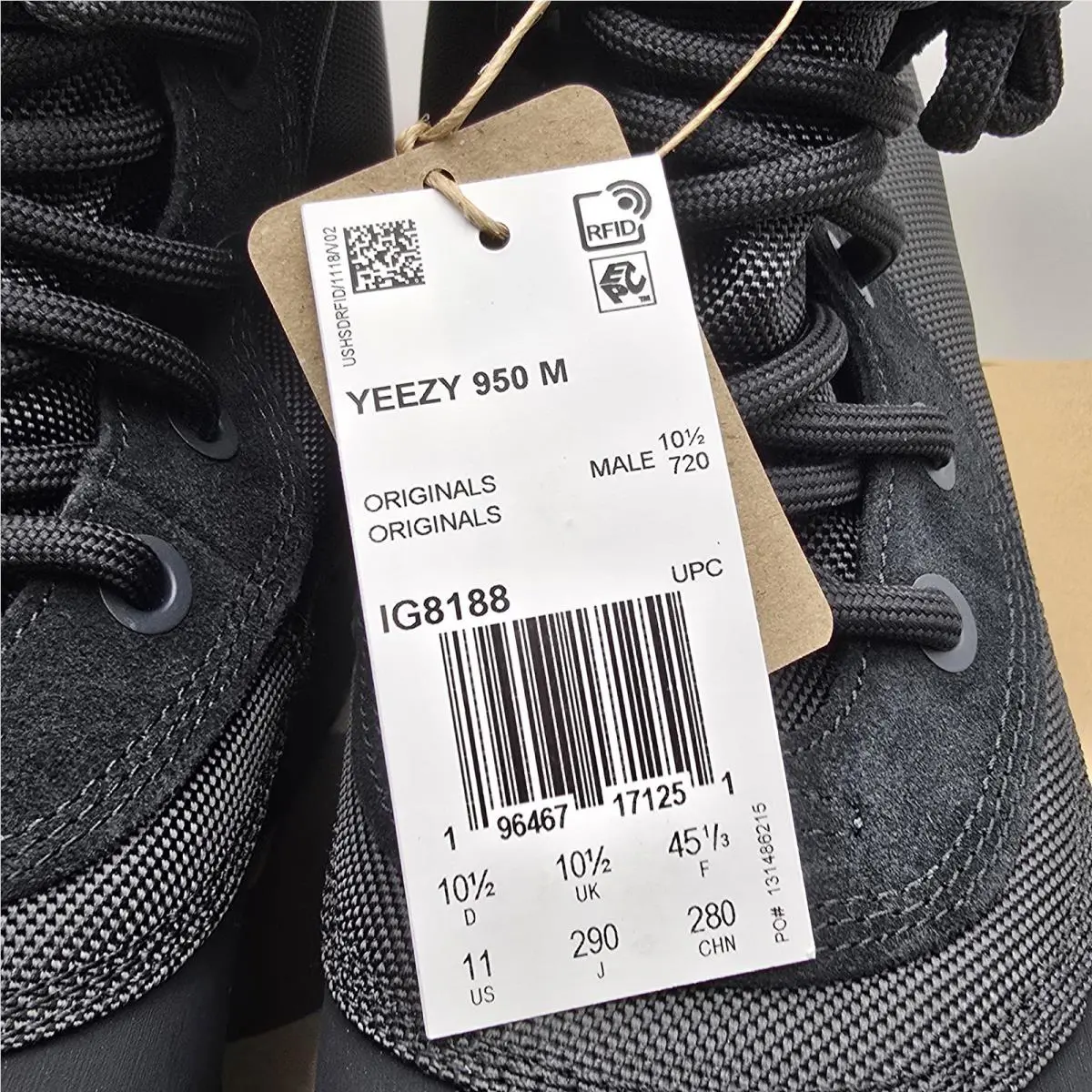 Adidas shoes - adidas Yeezy 950 M - Yeezy - IG8188 - Black 2