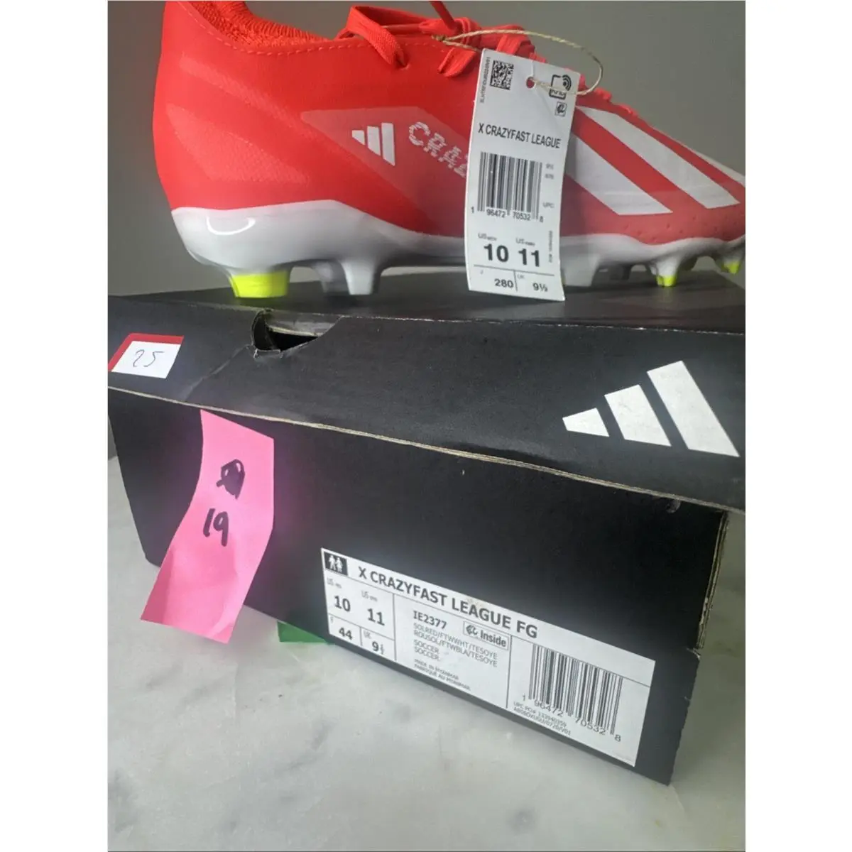 Adidas shoes - Adidas X Crazyfast Elite - Crazyfast Elite - IG0593 - Red 9